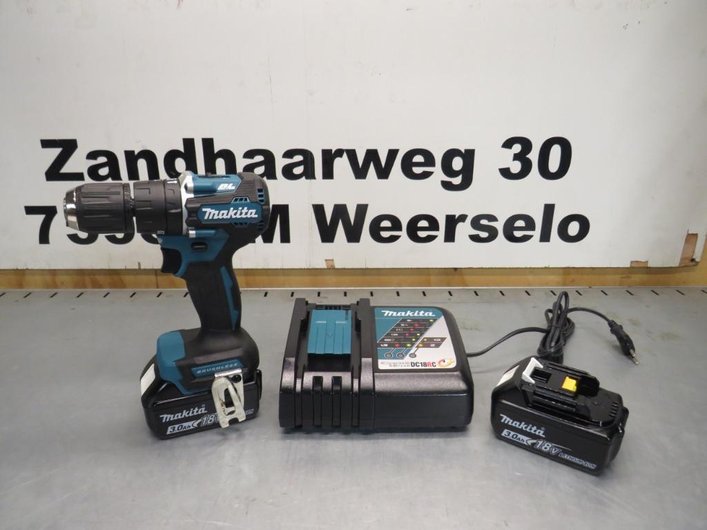 Makita DHP487 18V Li-ion accu klopboor-/schroefmachine nieuw, Makita, Nieuw, Zandhaarweg, Ophalen of Verzenden