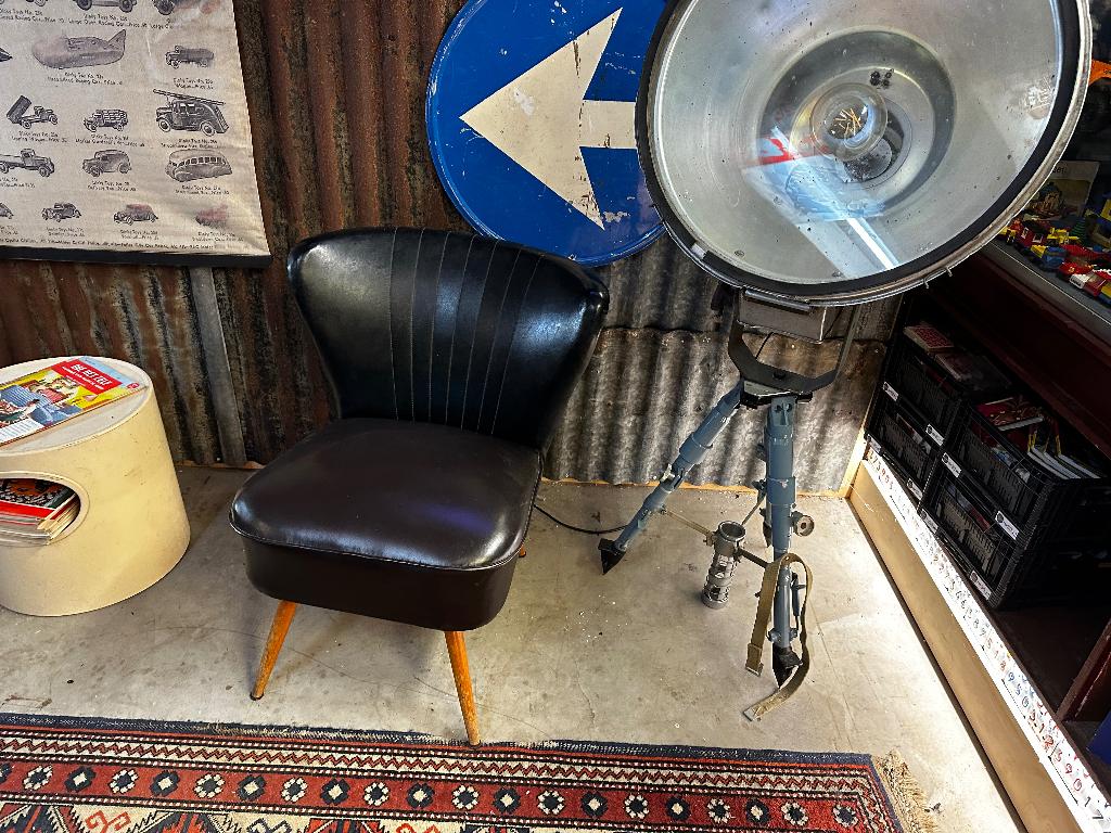 Cocktailstoeltje bruin - 11023, Ophalen of Verzenden, Zo goed als nieuw, Minder dan 75 cm, 50 tot 75 cm