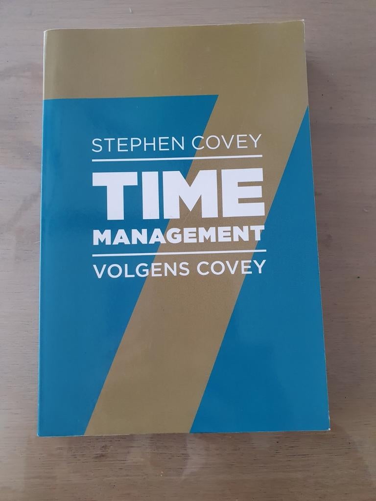 Time Management volgens Covey - Stephen Covey, Boeken, Ophalen of Verzenden, Zo goed als nieuw, Management, Stephen Covey