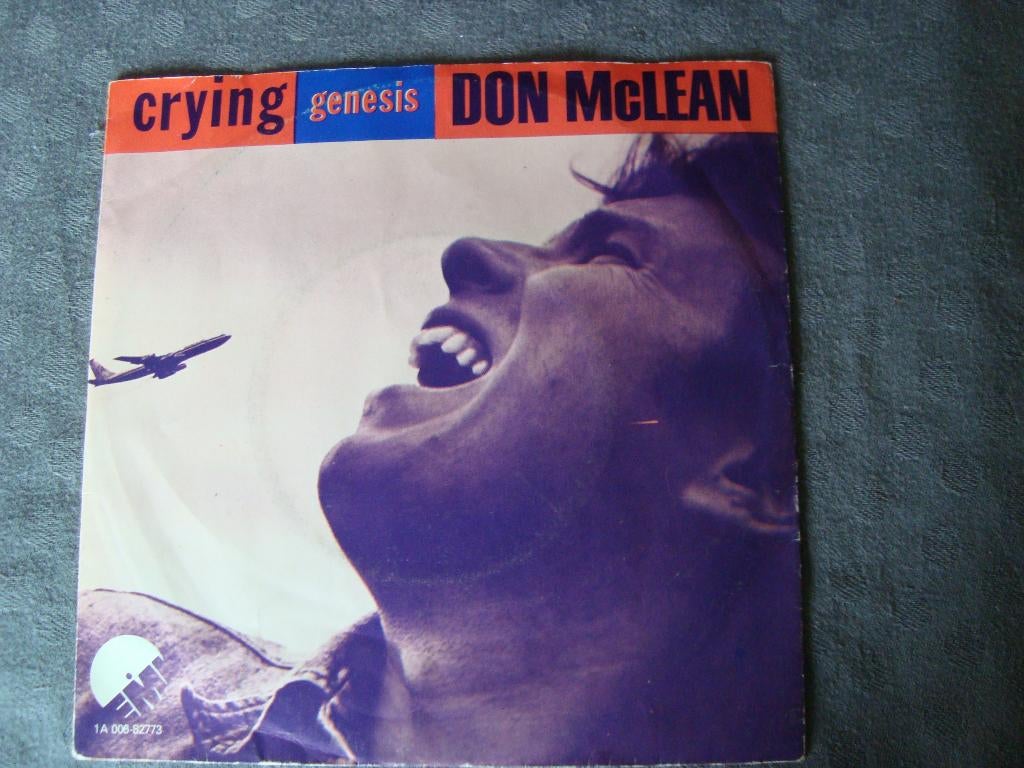 Don mclean- crying, Cd's en Dvd's, Vinyl Singles, Ophalen of Verzenden, Zo goed als nieuw, Pop, Single