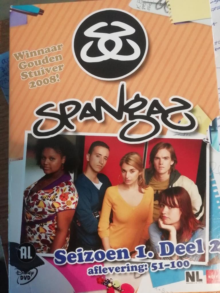 spangas ( box -seizoen 1 deel 2 ), Cd's en Dvd's, Dvd's | Tv en Series, Zo goed als nieuw, Alle leeftijden, Ophalen of Verzenden