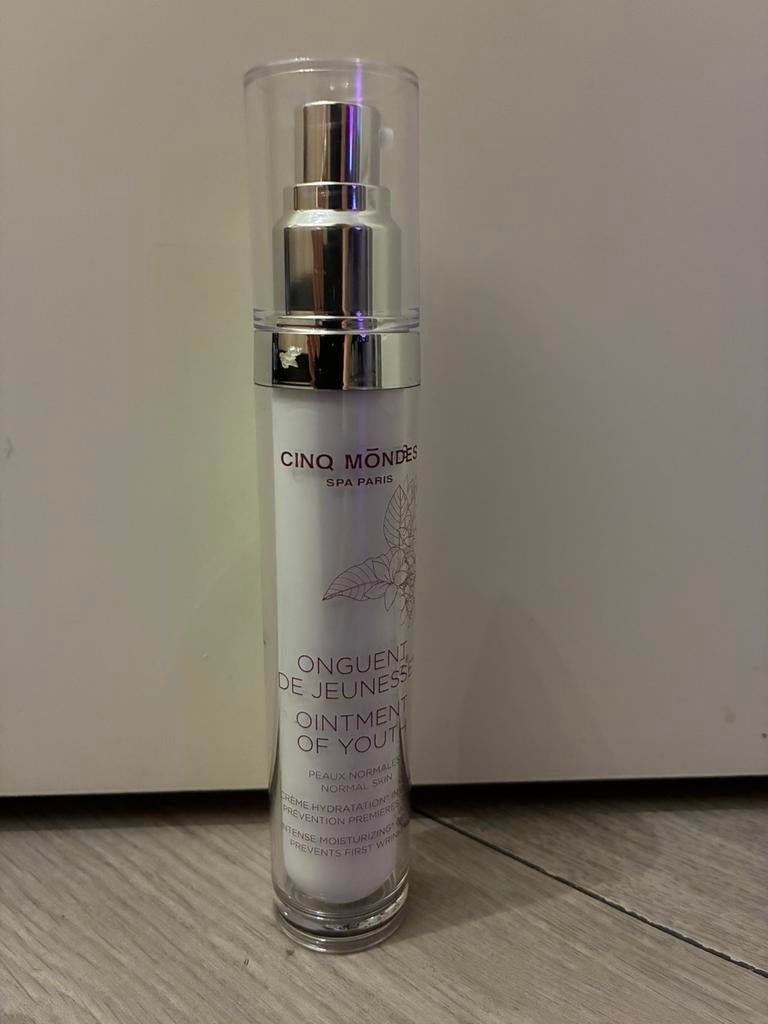 Cinq Mondes ointment of youth 50 ml, Ophalen of Verzenden, Nieuw, Gehele gezicht, Verzorging