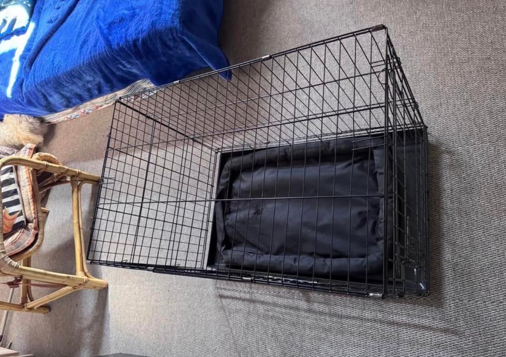 Hondenbench - foldable dog crate for sale, Ophalen of Verzenden, Zo goed als nieuw