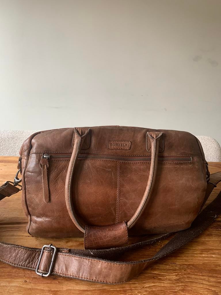 Burkely Cowboysbag, 40 tot 60 cm, 20 tot 30 cm, Bruin, Minder dan 35 cm