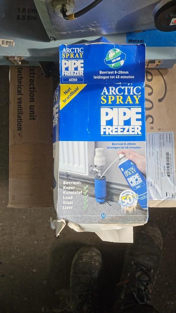 Arctic spray pipe freezer, Huis en Inrichting, Ophalen of Verzenden