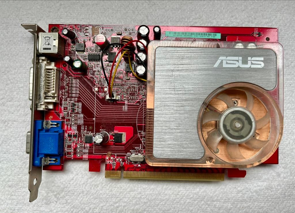 Asus EAX1300PRO ATI Radeon 256MB VGA DVI grafische kaart, Computers en Software, Videokaarten, Ophalen of Verzenden, Zo goed als nieuw