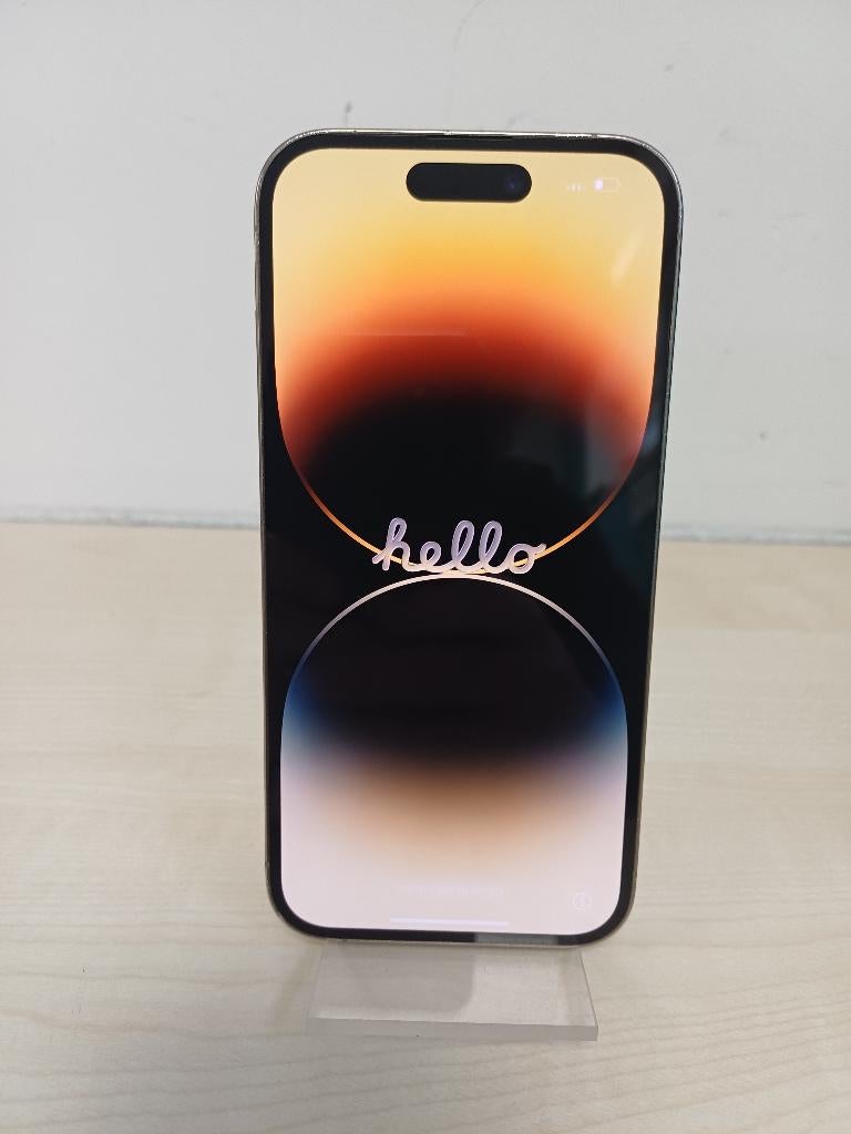 Apple iPhone 14 Pro 128GB Goud - 2e hands - 100%, Telecommunicatie, Mobiele telefoons | Apple iPhone, Zo goed als nieuw, 128 GB