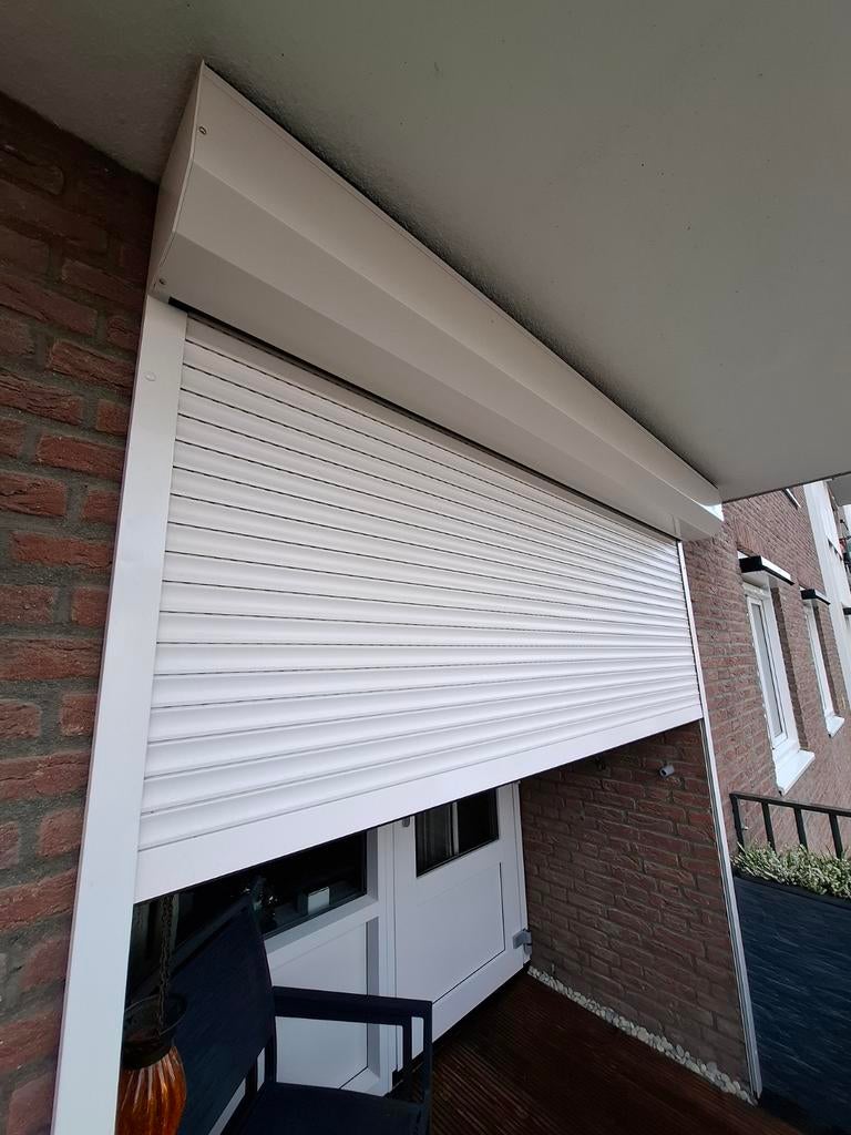 Rolluik 260x153, Doe-het-zelf en Verbouw, Rolluiken, Ophalen, Wit, 200 cm of meer, 200 cm of meer