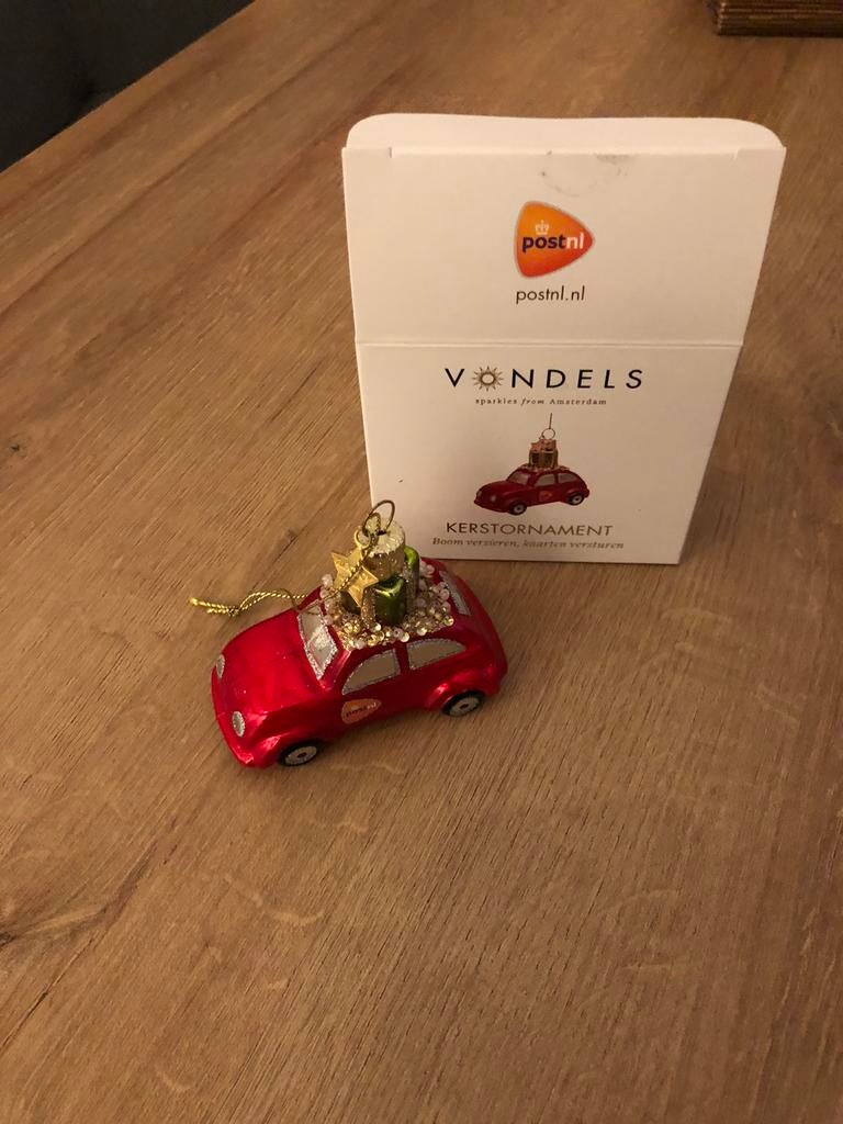 Vondels kerstornament PostNL auto, Diversen, Ophalen, Zo goed als nieuw