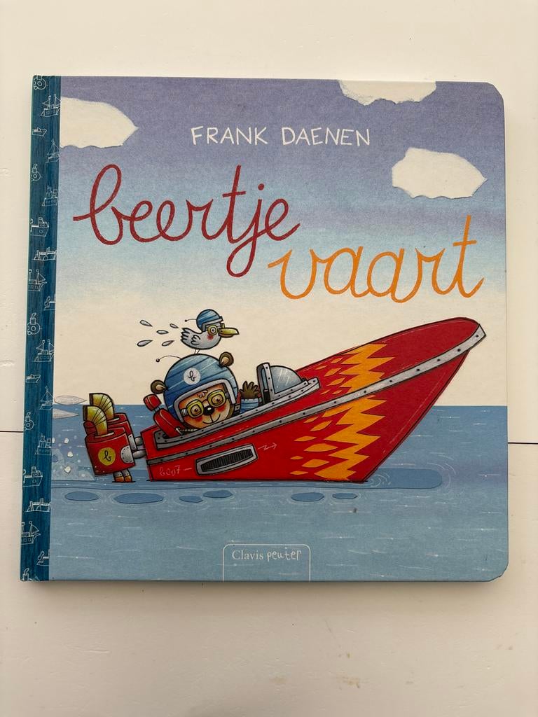 Beertje Vaart - Frank Daenen, Ophalen of Verzenden, Zo goed als nieuw, Uitklap-, Voel- of Ontdekboek, 2 tot 3 jaar