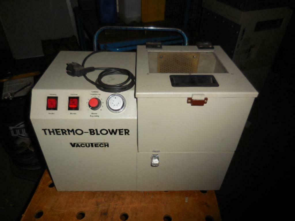 Polijsttrommel Droogapparaat Thermoblower Droogbak Vacutech, Ophalen, Gebruikt