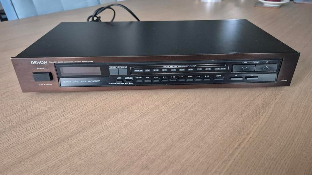Denon TU-450 Tuner - Werkend, Ophalen of Verzenden, Gebruikt, Analoog