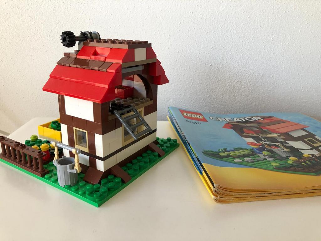 Lego Boomhuis Creator 31010, Kinderen en Baby's, Speelgoed | Duplo en Lego, Ophalen of Verzenden, Gebruikt, Complete set, Lego