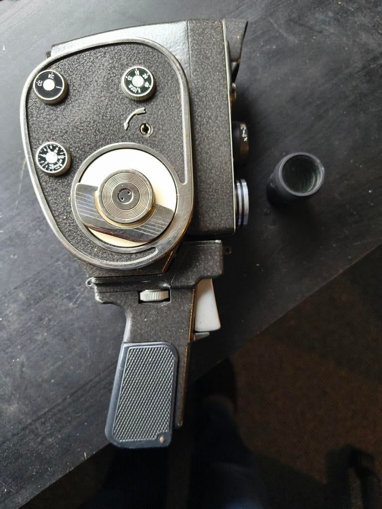 Russische film camera compleet met de filters in tasje, Ophalen of Verzenden