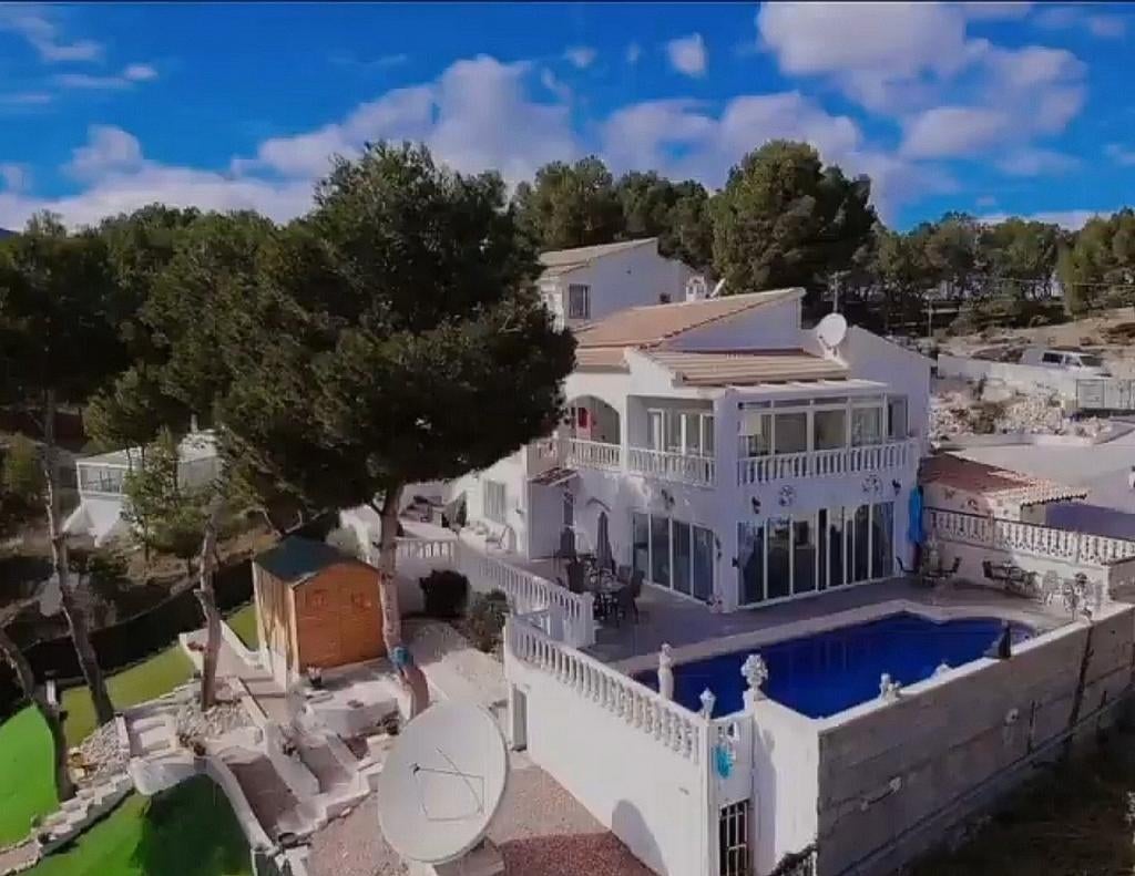Luxe vakantiewoning met Zwembad te huur in Tibi, Airconditioning