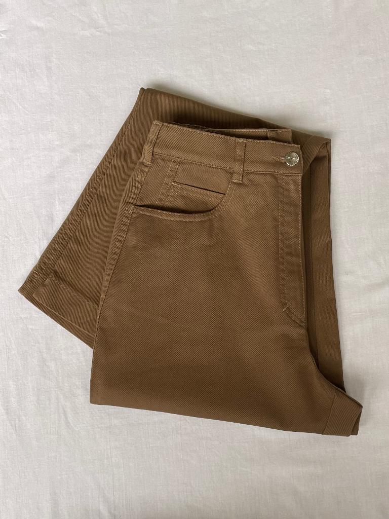 bruine broek van katoen van Zerres, Maat 38/40 (M), Bruin, Nieuw, Ophalen of Verzenden