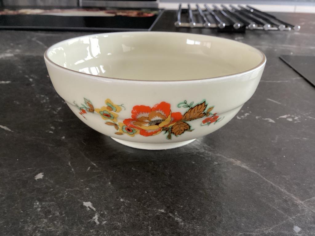 Vintage Porseleinen Kom (Tielsch Altwasser), Ophalen of Verzenden