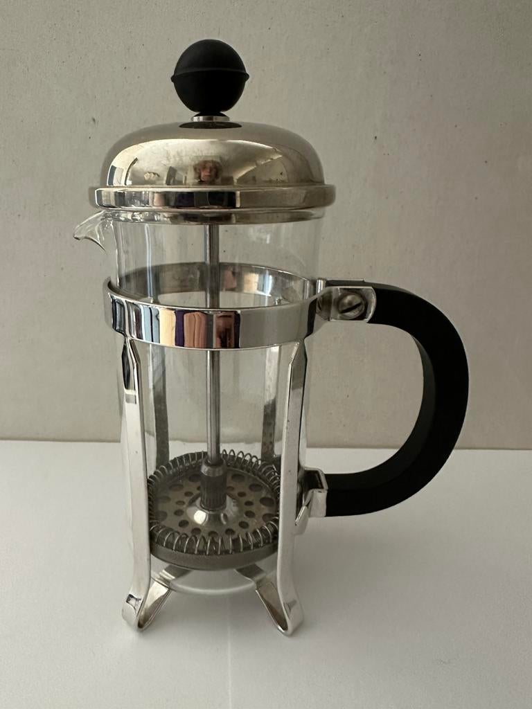Melior French Press Cafetière chroom- Volle Koffiesmaak!, Ophalen of Verzenden, Zo goed als nieuw