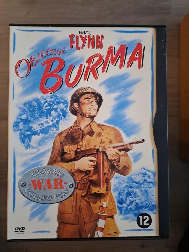 Objective Burma (dvd), Alle leeftijden, Ophalen of Verzenden, 1980 tot heden, Zo goed als nieuw