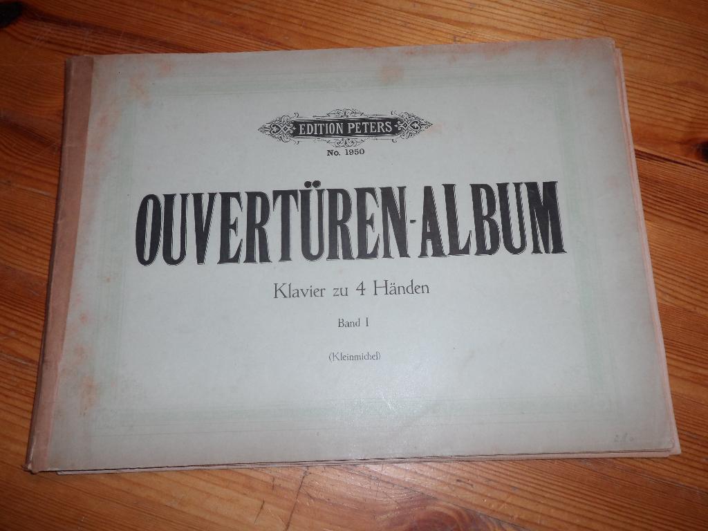 Ouverturen albums - 2 en 4 handen, Gebruikt, Klassiek, Ophalen of Verzenden, Artiest of Componist