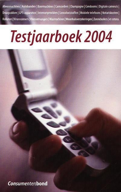 Testjaarboek 2004 - Consumentenbond, Ophalen of Verzenden, Zo goed als nieuw, Consumentenbond
