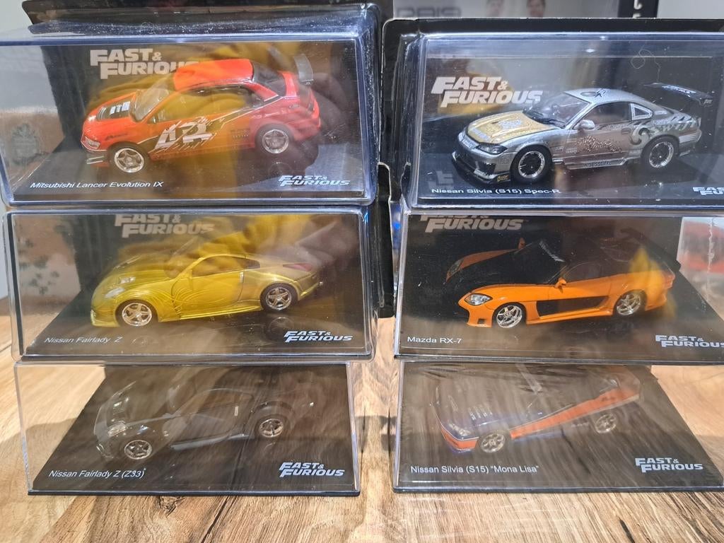 fast and furious tokyo drift pack 1/43, Hobby en Vrije tijd, Modelauto's | 1:43, Ophalen of Verzenden, Nieuw, Auto, Overige merken