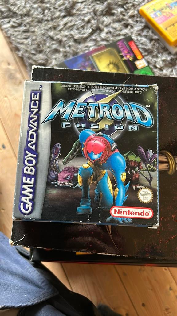 Metroid Fusion - Game Boy Advance Klassieker!, Spelcomputers en Games, Games | Nintendo Game Boy, Avontuur en Actie, Gebruikt