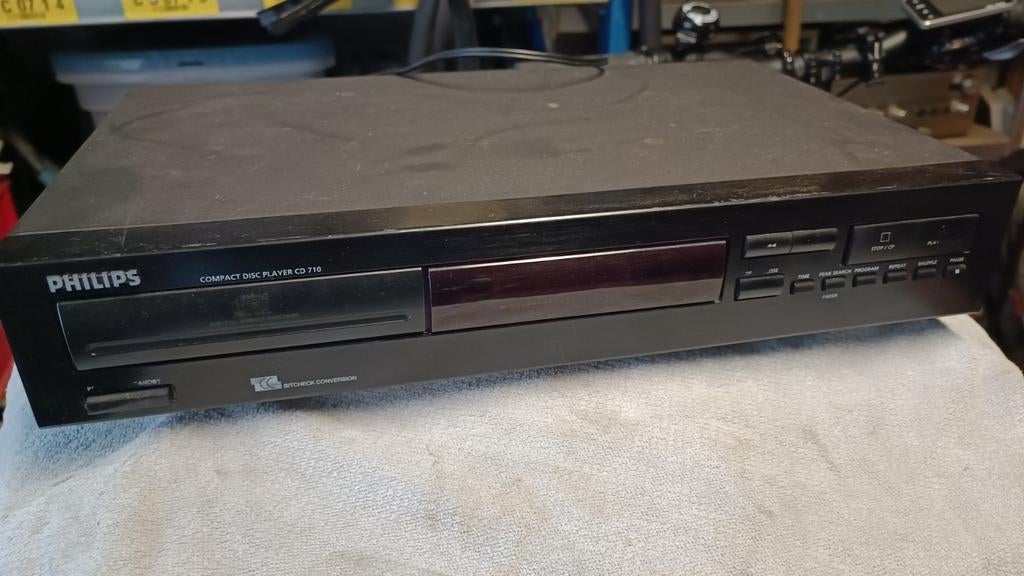 Philips CD 710 - Goed Werkende CD Speler, Ophalen of Verzenden