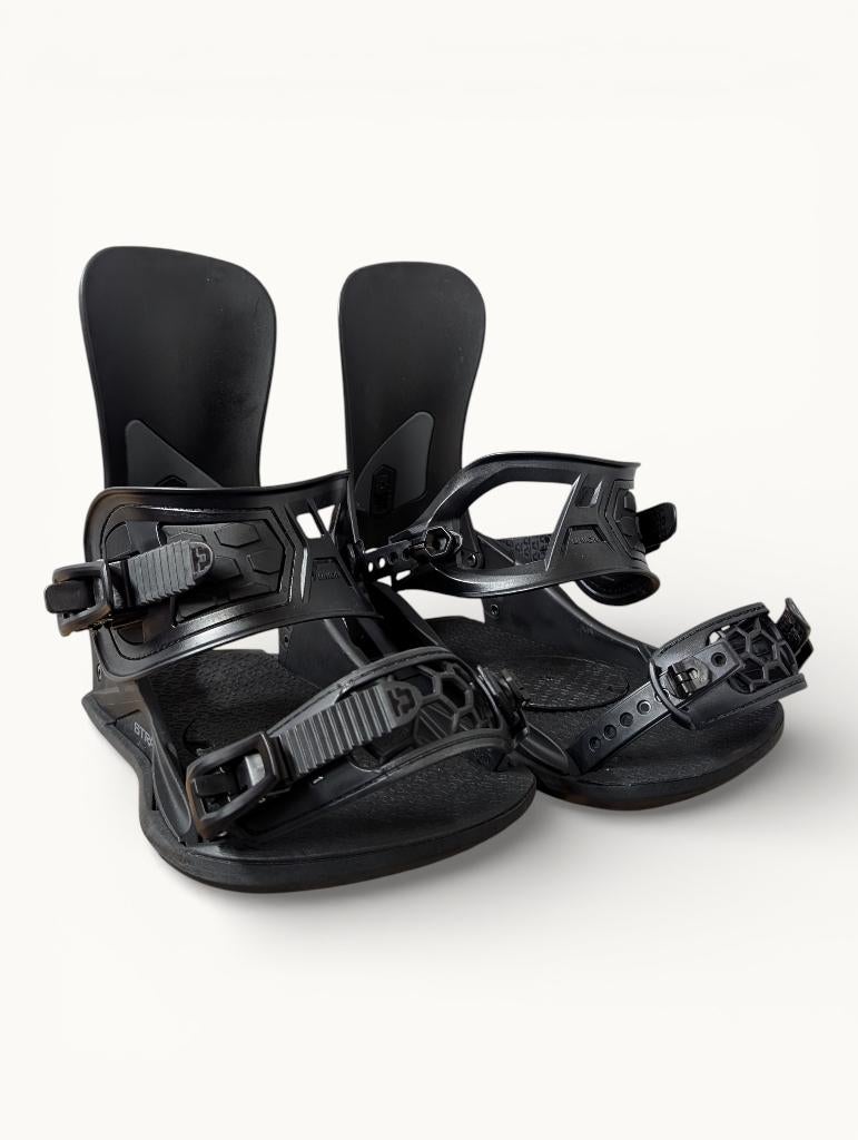 Union strata snowboard binding maat L zwart, Sport en Fitness, Ophalen of Verzenden, Zo goed als nieuw, Bindingen