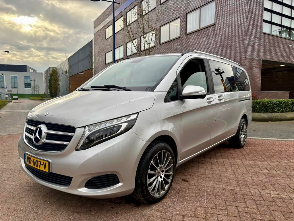 Uniek!!!Mercedes-Benz V-klasse / dubbele cabine, Auto's, Zwart, 2230 kg, 2143 cc, 750 kg