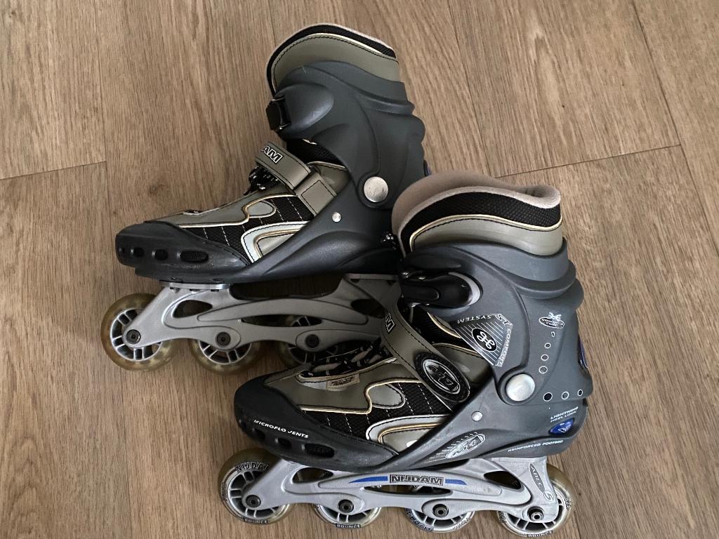 Nijdam skates, Sport en Fitness, Skeelers, Kinderen, Inline skates 4 wielen, Ophalen, Overige merken