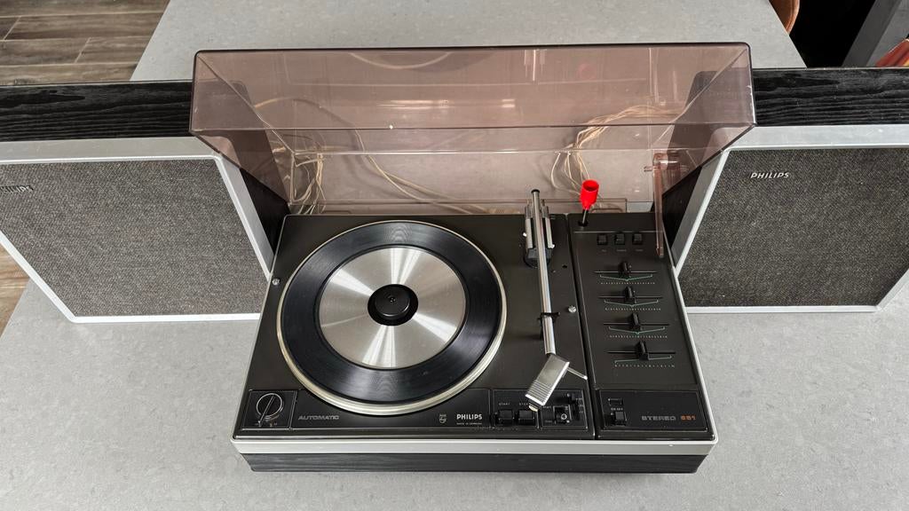 Philips Type 22 GF 661/04R Automatic platenspeler, Ophalen, Philips, Gebruikt, Losse componenten