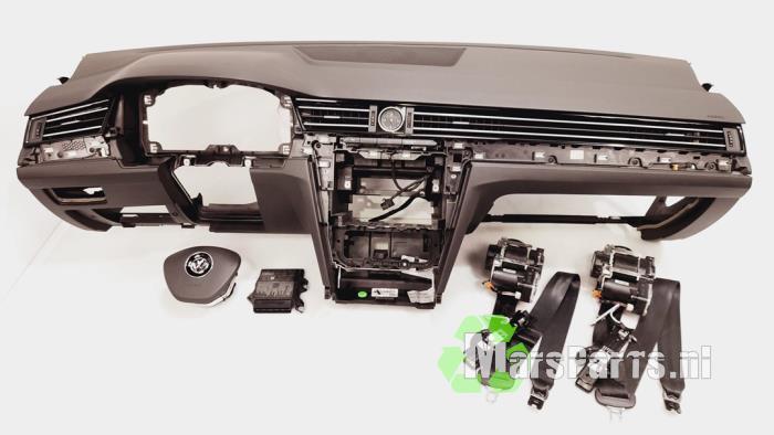 Airbag set + dashboard van een Volkswagen Passat, Gebruikt, -, Volkswagen, -