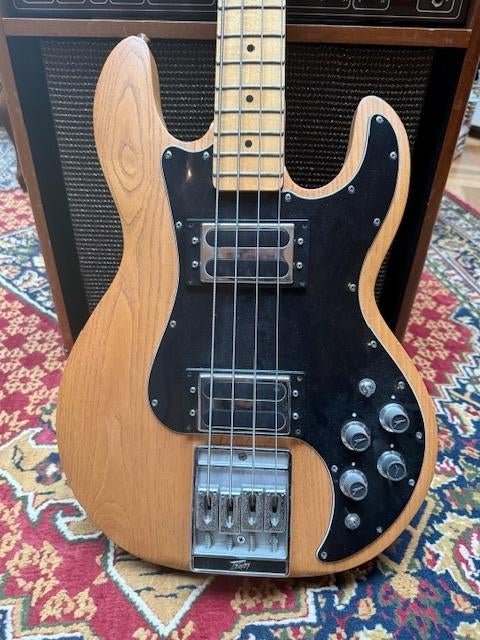 Peavey T-40 vintage basgitaar (1979), Ophalen, Gebruikt, Basgitaar, Minder dan 50 watt