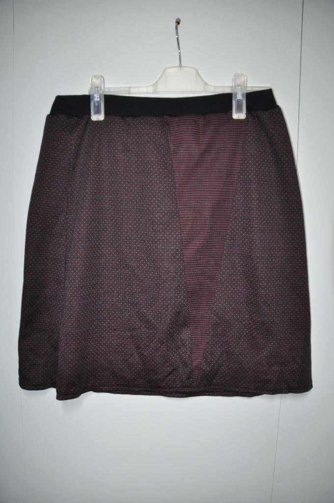 J36J Rok Zwart aubergine maat XL, Kleding | Dames, Rokken, Zwart, Maat 46/48 (XL) of groter, Ophalen of Verzenden, Zo goed als nieuw