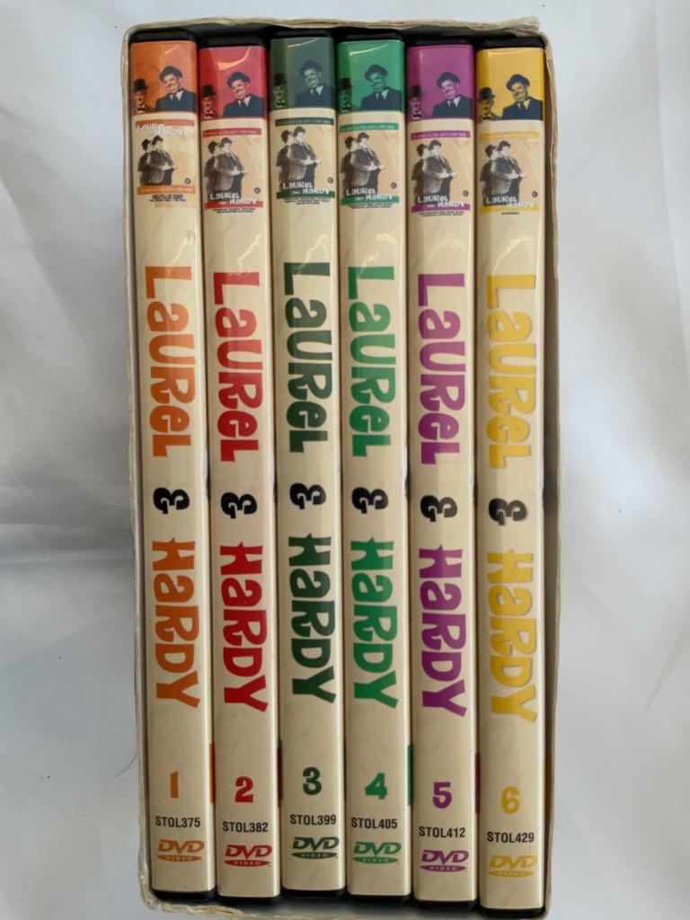 Laurel & Hardy DVD’s, Alle leeftijden, Ophalen, Zo goed als nieuw, Tv-programma of Sketches