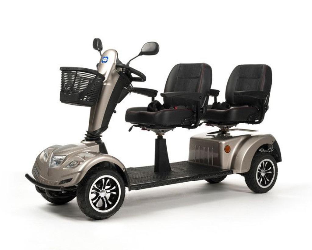 ✅ 2 persoons / Tandem, Limo nieuw en gebruikt te huur, Diversen, Brommobielen en Scootmobielen, Verzenden, 16 km/u of meer, Mango
