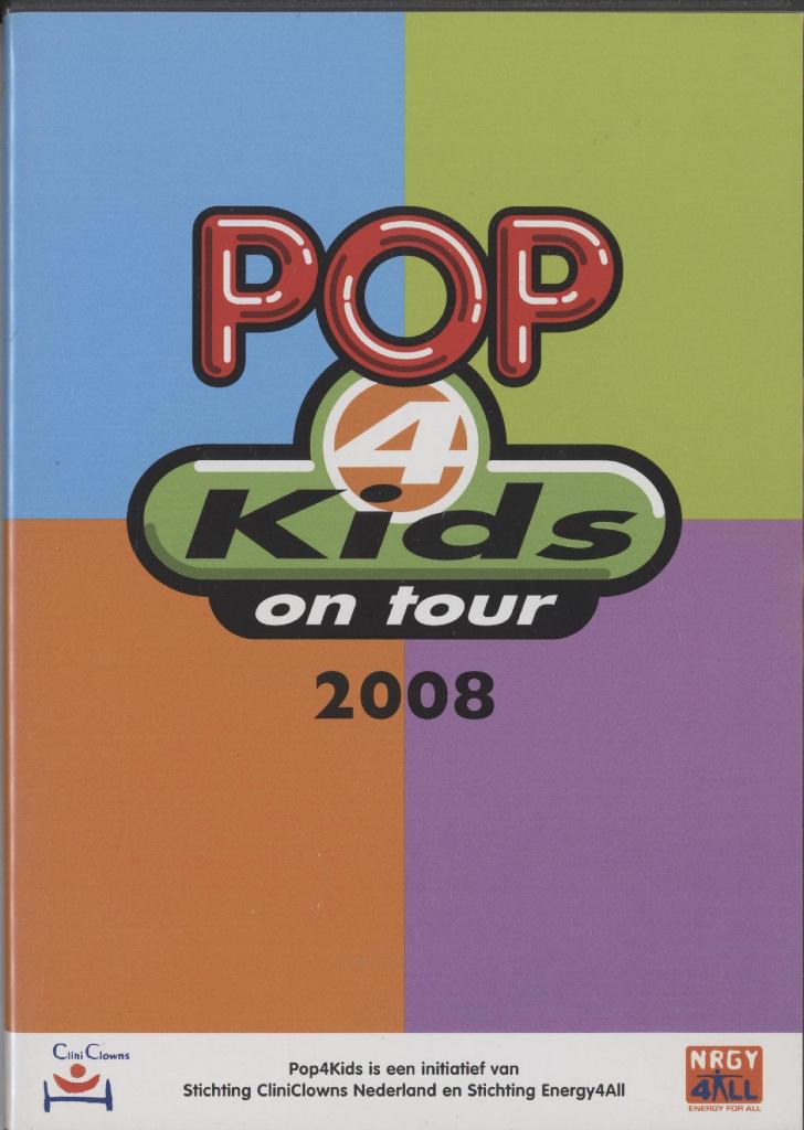 35) POP 4 Kids on tour 2008, vanuit The Matrixx in Nijmegen, Alle leeftijden, Ophalen of Verzenden, Gebruikt, Overige genres