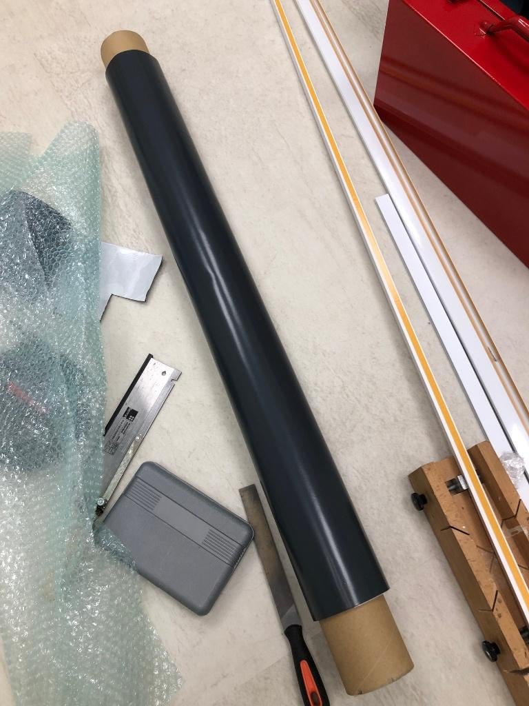 Zelfklevend Loodbehang 1,0 mm x 100 cm x 100 cm, Overige materialen, Nieuw, Minder dan 5 m², Ophalen