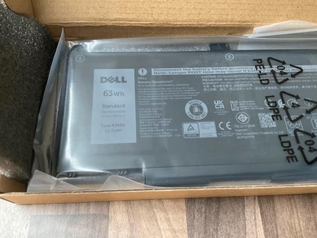 Dell accu RJ40G (nieuw), Computers en Software, Accu's en Batterijen, Ophalen, Nieuw, Dell