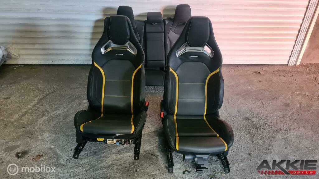 Mercedes A-klasse W177 A45 AMG kuipstoelen bekledingset, Auto-onderdelen, Interieur en Bekleding, Ophalen of Verzenden, Gebruikt