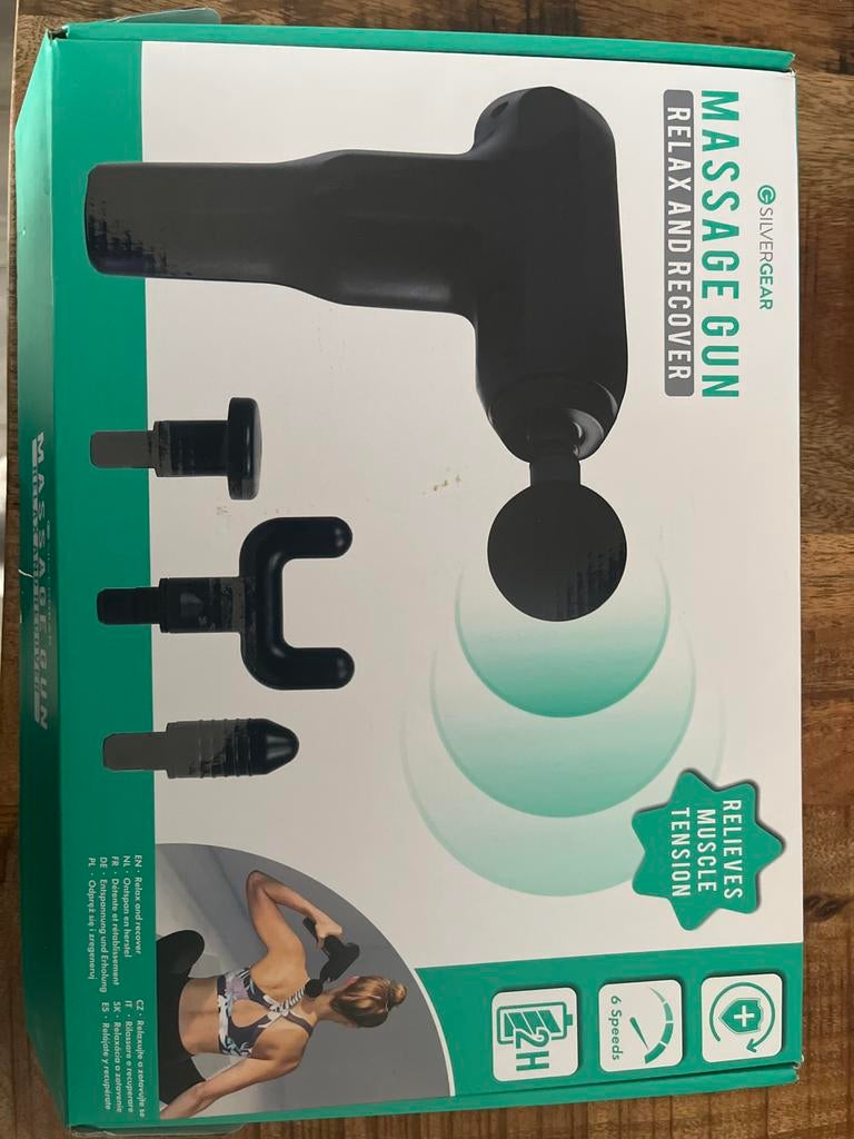 Massage Gun - Nieuwstaat, Ophalen of Verzenden, Zo goed als nieuw, Apparaat