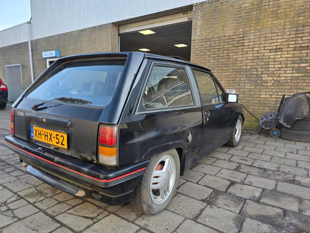 Opel Corsa 1.6 GSI S6 1989 Zwart, foto 4