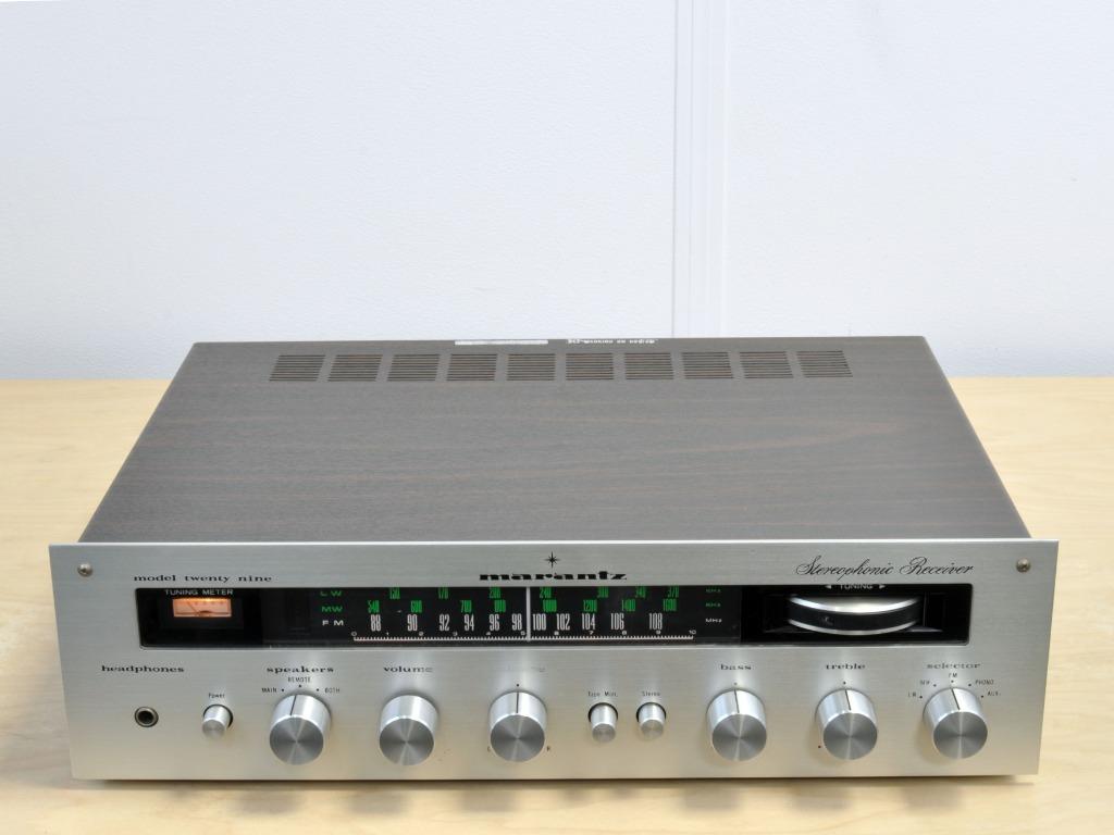 Marantz Model twenty nine Receiver - Vintage Audio Repair, Marantz, Gebruikt, Ophalen of Verzenden, Minder dan 60 watt