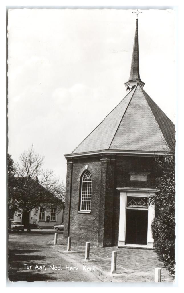 Ter Aar, Ned. Herv. Kerk, Ophalen of Verzenden, 1960 tot 1980, Gelopen, Zuid-Holland