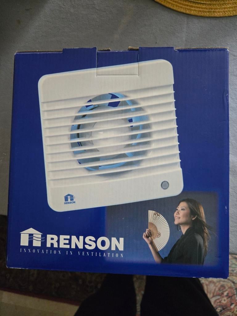 Nieuwe Badkamerventilator 150mm - Inbouwventilator, Ophalen of Verzenden, Nieuw, Ventilator