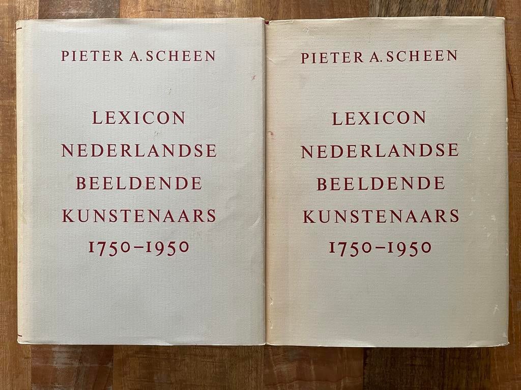 Lexicon Nederlandse Beeldende Kunstenaars 1750-1950 (2 delen, Boeken, Ophalen of Verzenden