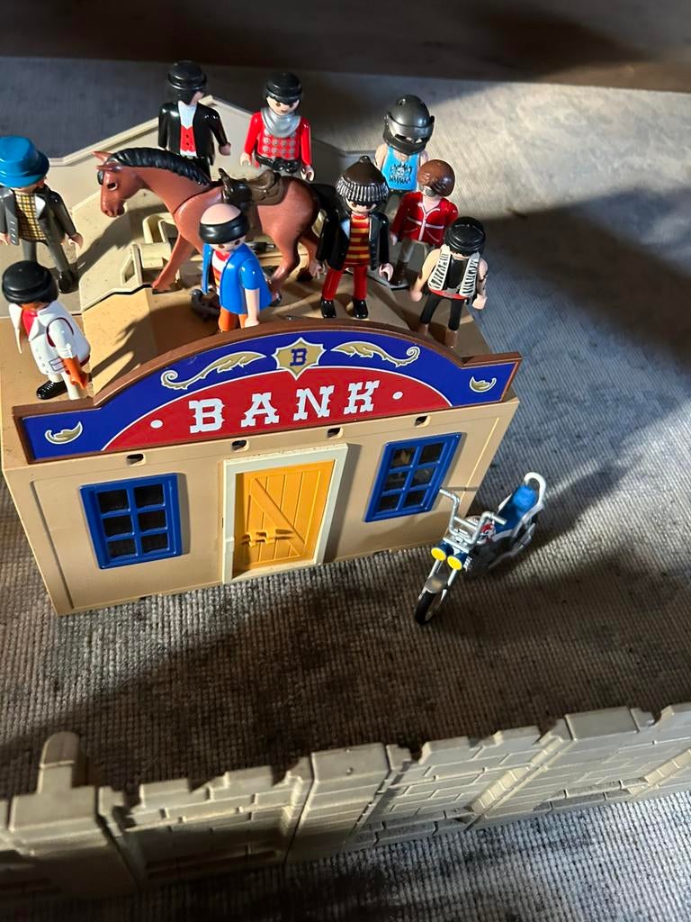Playmobil bank, Tickets en Kaartjes, Drie personen of meer, Ticket of Toegangskaart