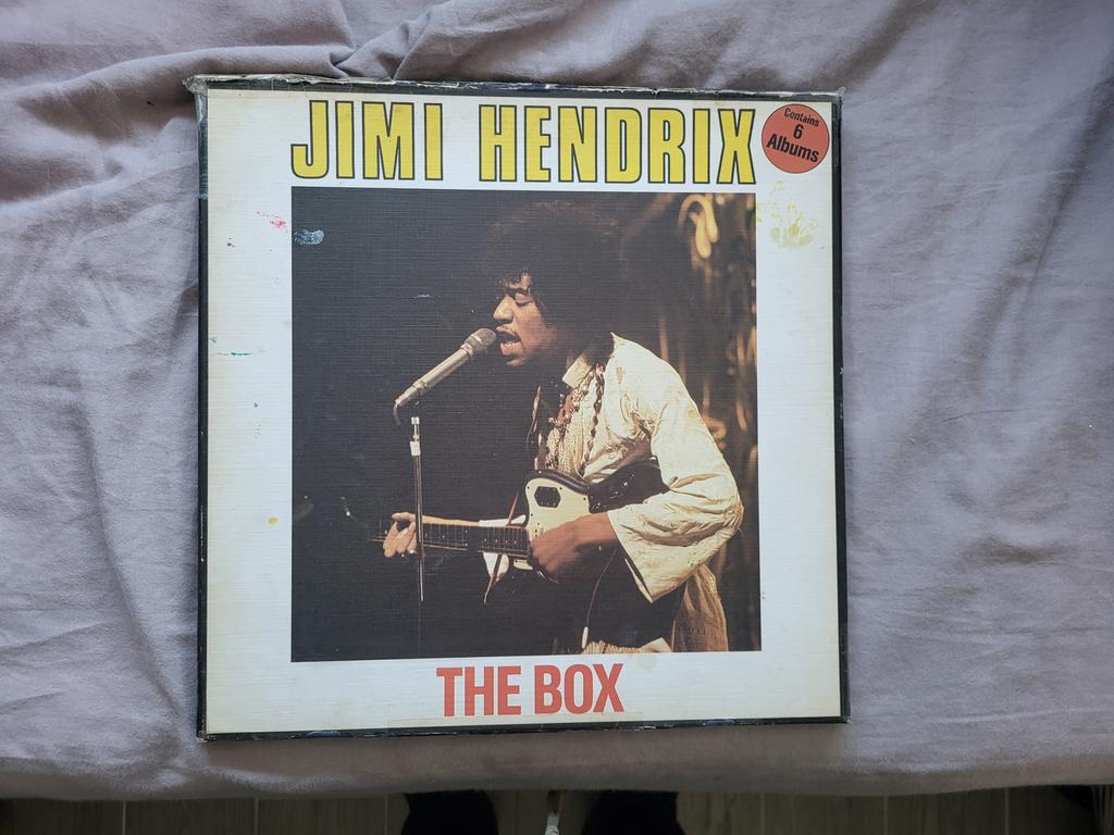 Jimi Hendrix  lp box 6 lps, Ophalen of Verzenden, Zo goed als nieuw, 12 inch, Poprock