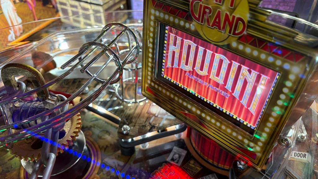 Flipperkast Houdini - HUO (Home Used Only), Verzamelen, Automaten | Flipperkasten, Overige soorten, Zo goed als nieuw, Flipperkast
